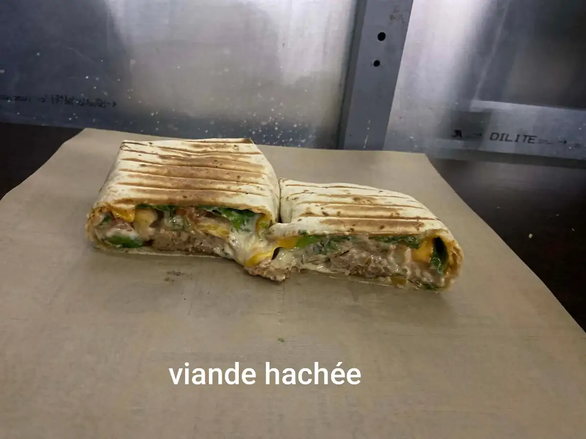 Menu Tacos Viande haché